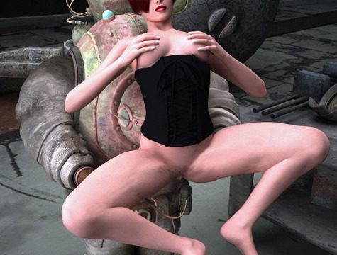 Strange alien creature